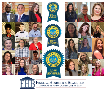 Finklea, Hendrick & Blake, LLC Recognized as Best of Pee Dee